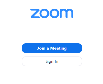 Zoom login logo